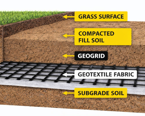 geogrid installation	