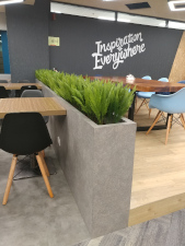 artificial plants in makati office