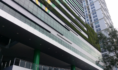 San Juan City vertical garden restaurant using VF-1